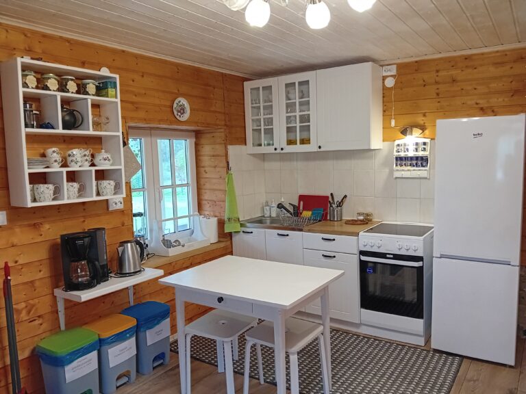 puhkemaja Võrumaal köök